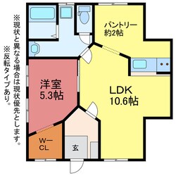 ファミールアキの物件間取画像